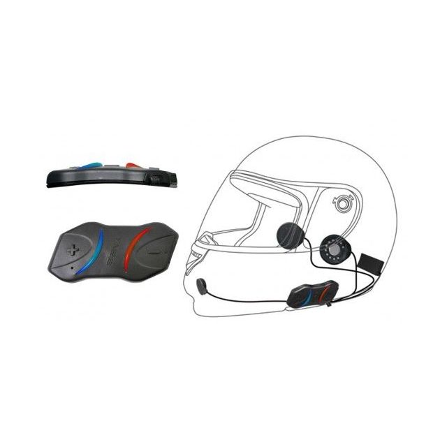 Sena SMH10R Bluetooth Doppelpack 2x Set Motorrad Headset Intercom