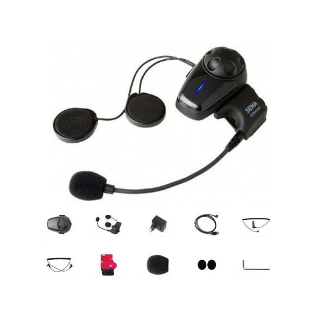 SMH10 Single Motorrad Bluetooth Stereo Headset mit Intercom