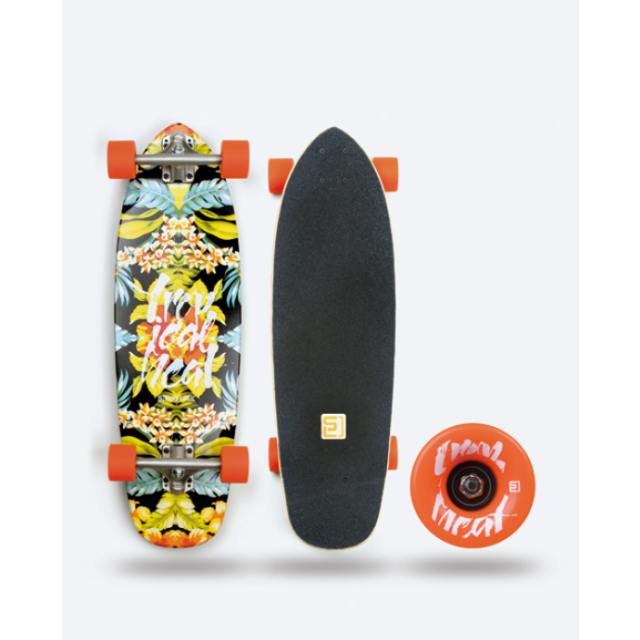 Surf Logic 30,25” x 9”  Skateboard 7 schichtiger U.S.A Hard-Rock-Ahorn